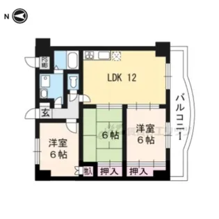 エスポワール彩【302号室】の間取り