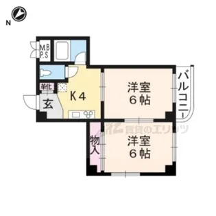グレース【301号室】の間取り