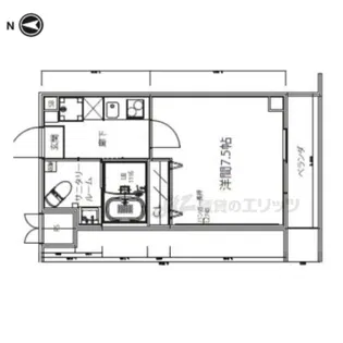 メゾン・ヴィナーシャ【307号室】の間取り