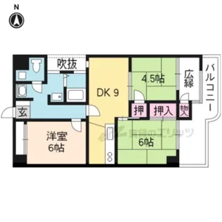 大翔第一ビル【3階】の間取り