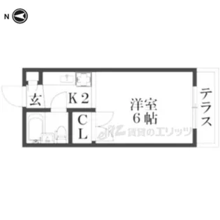 MOUNTAIN【1階】の間取り