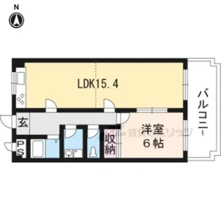 カーサ・リラ室町【4階】の間取り