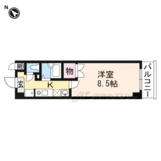 アートプラザ野路【3007号室】の間取り