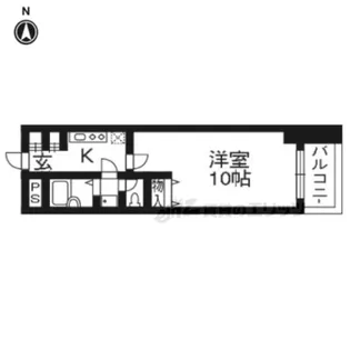 河原町御池竹内ビルディング【803号室】の間取り