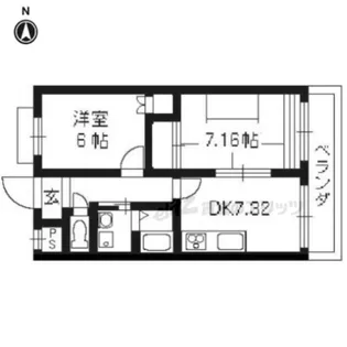 Greceful K【2階】の間取り