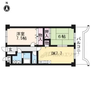 プレステージ【3階】の間取り