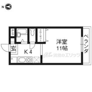 第5田原ハイム【203号室】の間取り