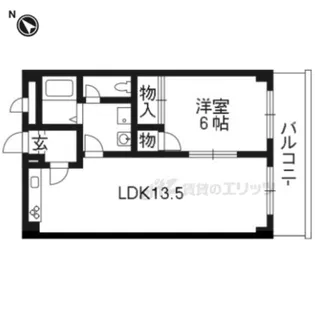 ベルジュール小嶋【3階】の間取り
