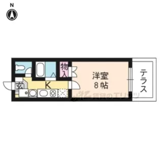 テイクツー松原【3階】の間取り