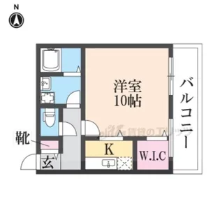 ビレイユ真英CINQ【202号室】の間取り