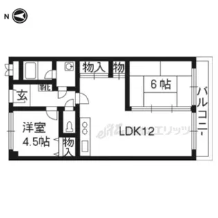 桃山和泉ハイツ【503号室】の間取り
