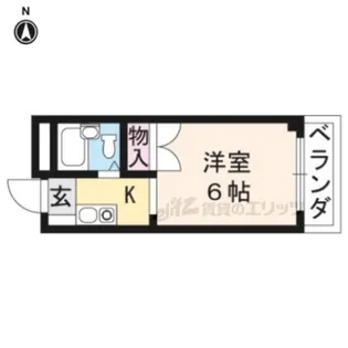 JTサフラン【201号室】の間取り