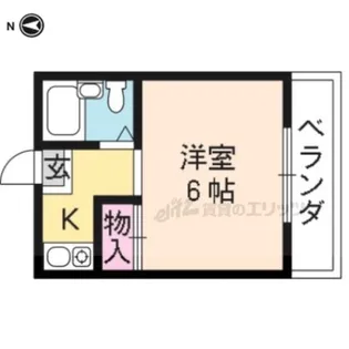 ロイヤルコーポタカノ【113号室】の間取り