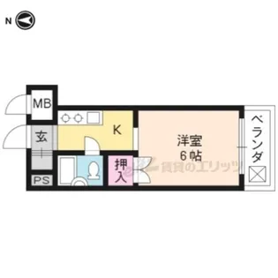 メゾンLee【2階】の間取り