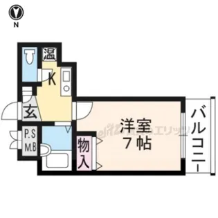 アクティ堀川【202号室】の間取り