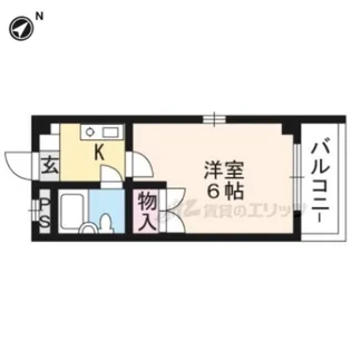 「West Hill TAKATSUKA」【2階】の間取り