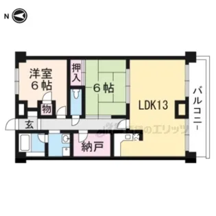 フレンド・ワン?【4階】の間取り