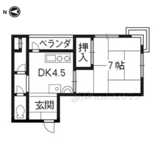 中央ハイツナカハラ【301号室】の間取り