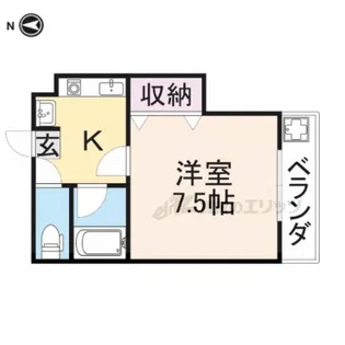 エタージュM.R【2階】の間取り