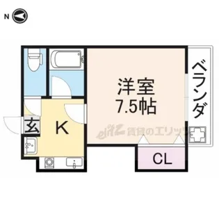 エタージュM.R【2階】の間取り
