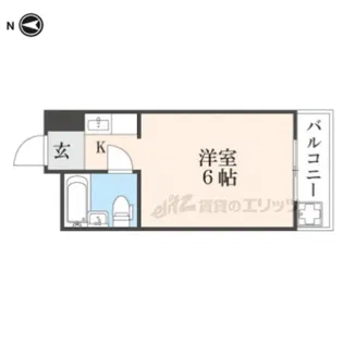 第12長栄セントラルシティーハイツ【106号室】の間取り