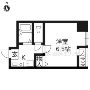 マースリヴィエール【301号室】の間取り