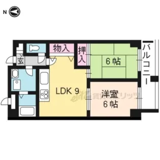 エル・カーサー【203号室】の間取り