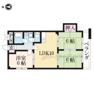 ステーションパレス京都【7階】の間取り