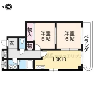パークアベニュー藤ノ森【301号室】の間取り