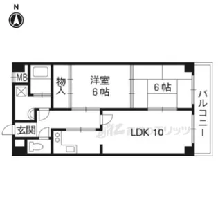 エミネンス善【402号室】の間取り