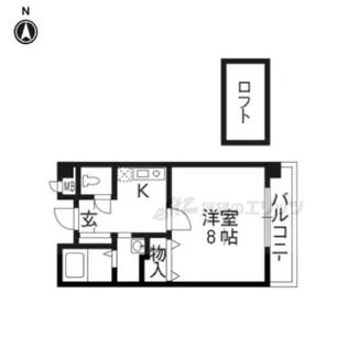 レジデンス21【302号室】の間取り