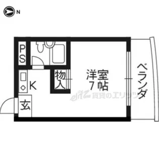 Diamond Hill’s【206号室】の間取り