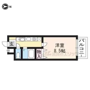 レ・タン・ドゥ・ラ・メールCK?【9階】の間取り