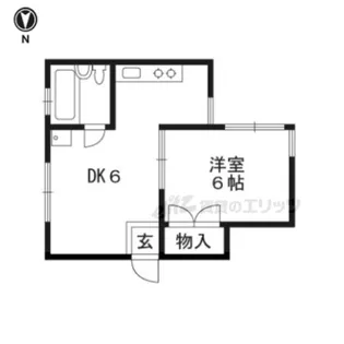 五十川ビル【2階】の間取り