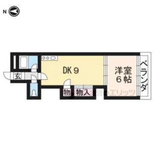 シャルレ1番館【205号室】の間取り