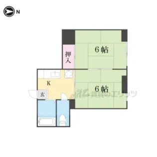 メゾン瀬田【102号室】の間取り