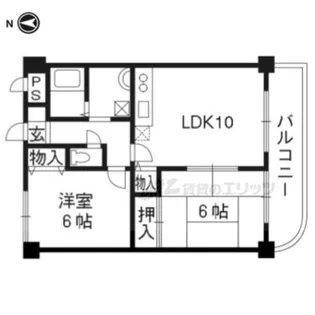 カサベルデ【305号室】の間取り