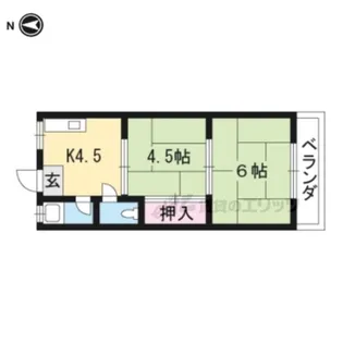 フォーブル醍醐【202号室】の間取り