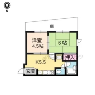プロパティエイト【103号室】の間取り