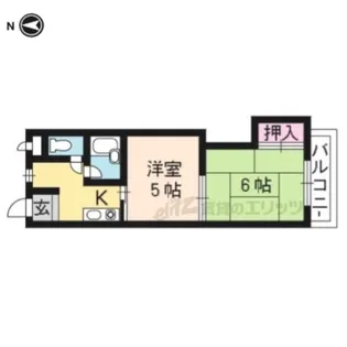 ADOVANCE・?【305号室】の間取り