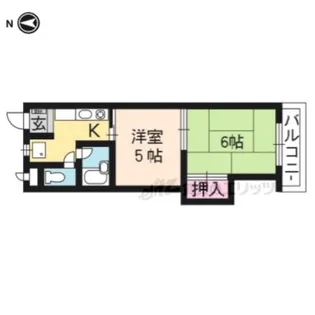 ADOVANCE・?【301号室】の間取り