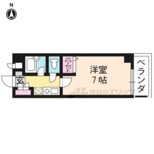 メゾンM【201号室】の間取り