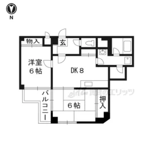 「コア・ファースト山下」【205号室】の間取り