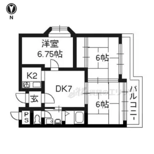 コンフォート北澤【511号室】の間取り