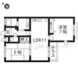 アルビラージュ【202号室】の間取り