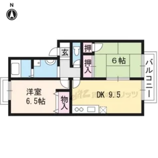 メルベイユ・T【203号室】の間取り