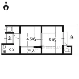 上田住宅【1階】の間取り
