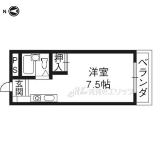 ル・シオン【606号室】の間取り