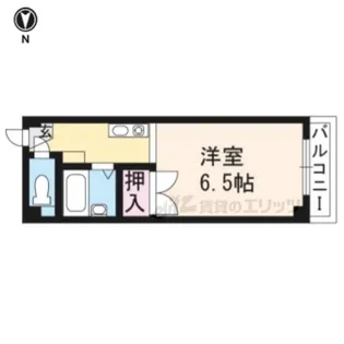 レジデンス オザック【5階】の間取り