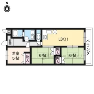 ナチュールキチ【202号室】の間取り
